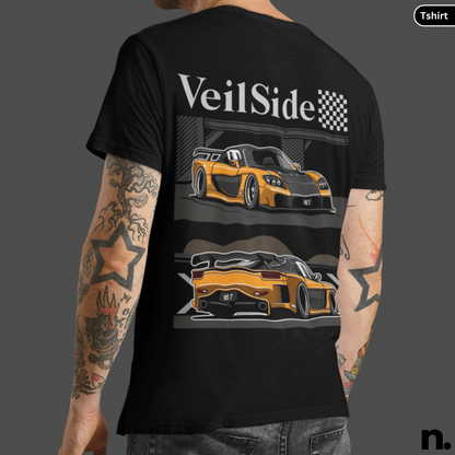 Veilside RX7 Poster Style Unisex Heavy Cotton Tee