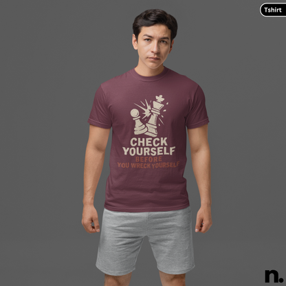 Chess Piece Captures Inspired Unisex Tee