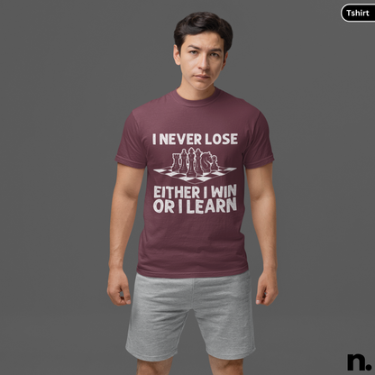 Chess Learner Motivation Inspired Unisex Tee