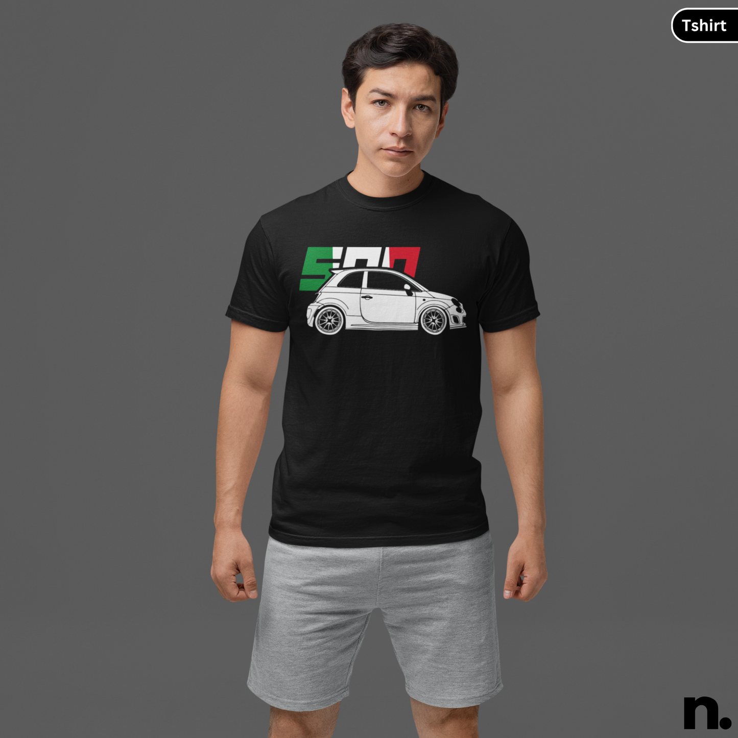 Fiat-500 Illustration T-shirt