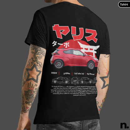 JDM GR Yaris Poster Style T-shirt