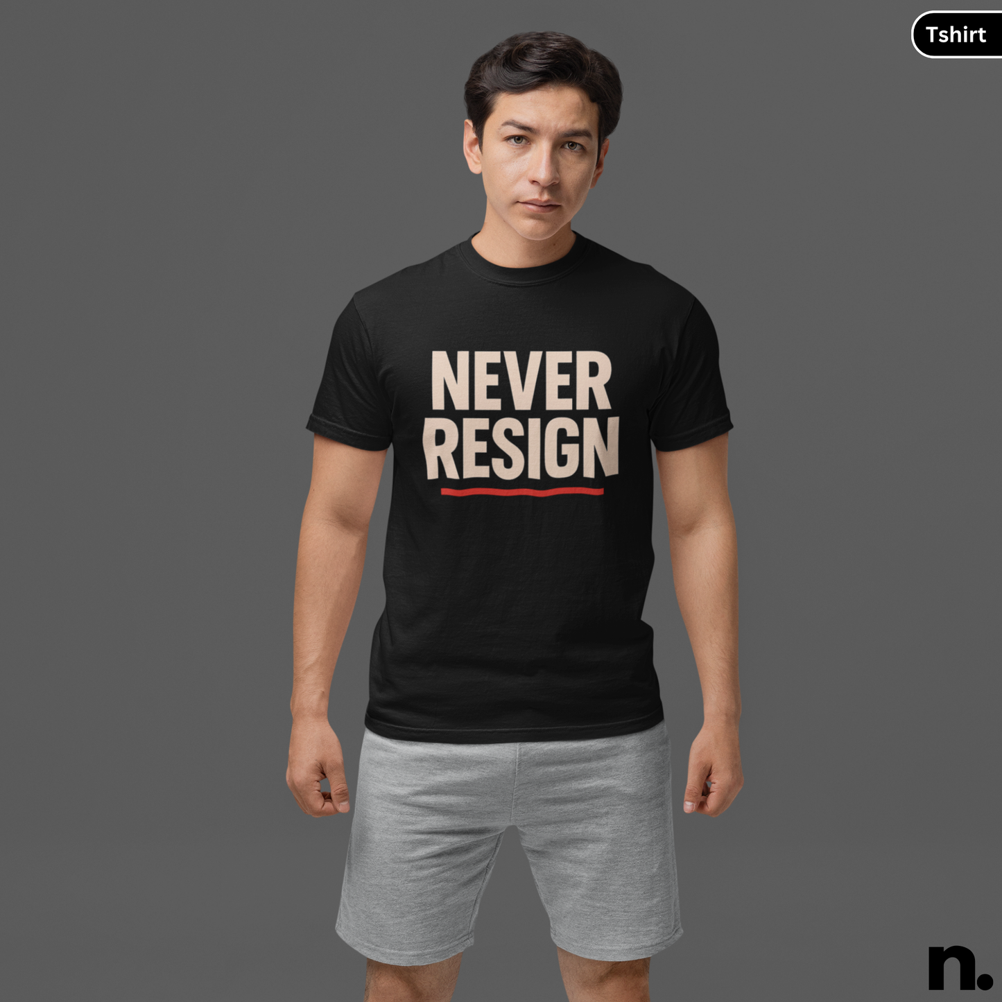 Never Resign Chess Lovers Unisex Tee