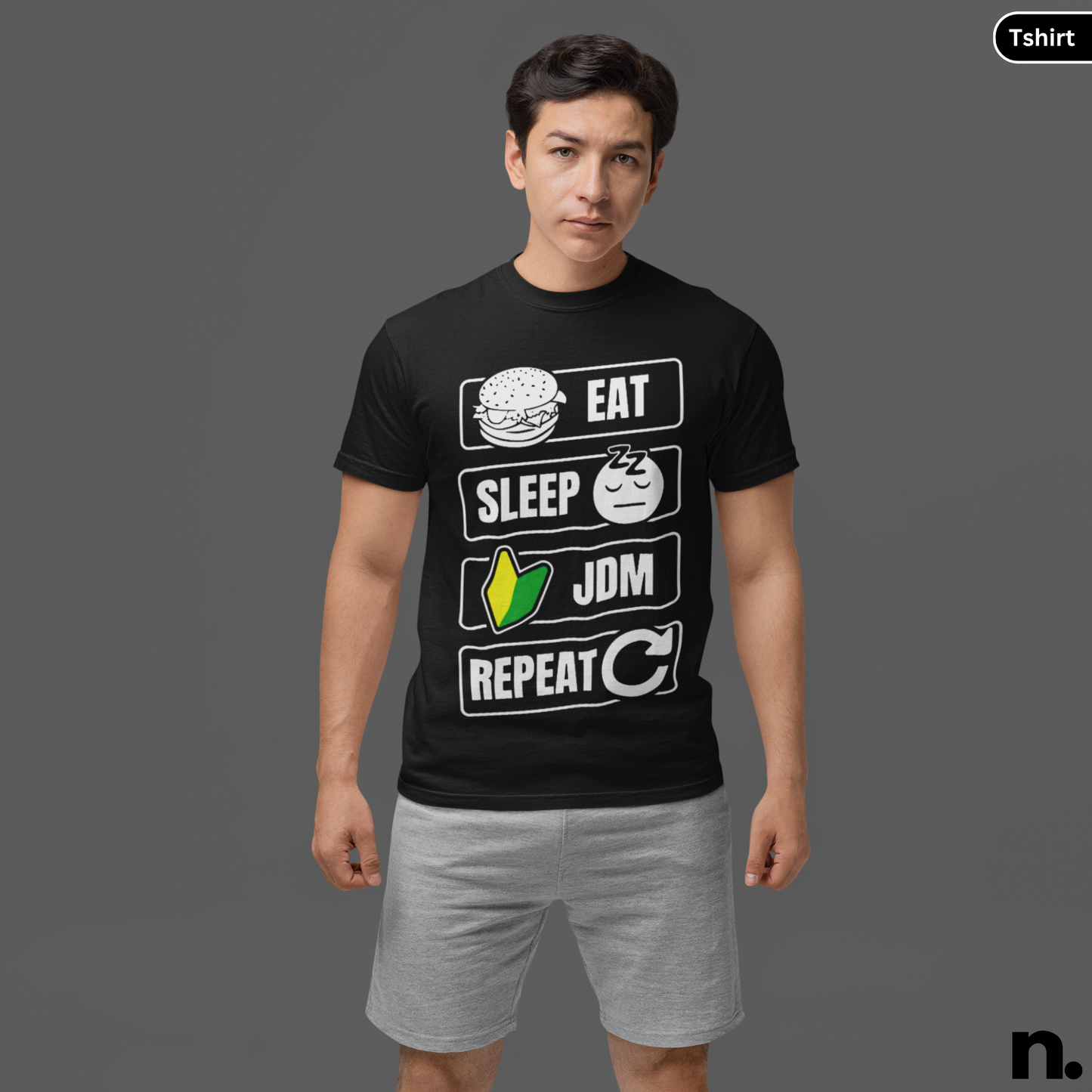 Eat Sleep JDM Unisex Heavy Cotton Tee