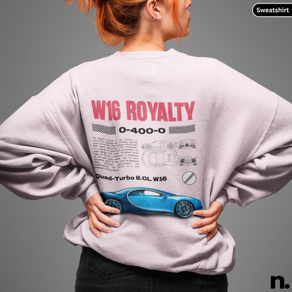 W16 Royalty Poster Style Sweatshirt