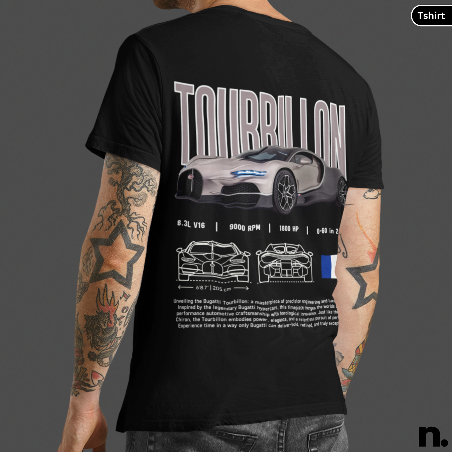 New Tourbillon Poster Style T-shirt
