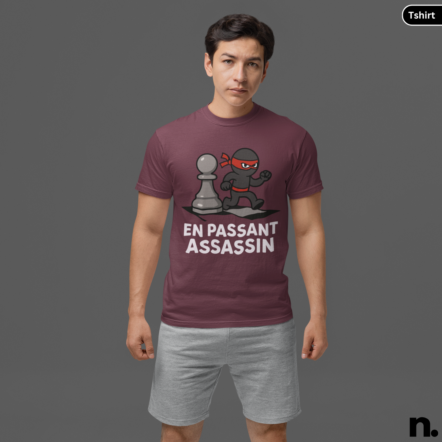 En Passant Assassin Chess Inspired Unisex Tee