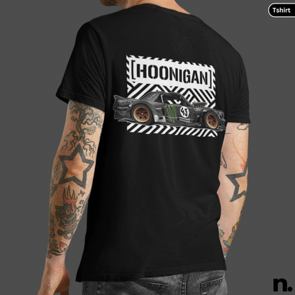Hoonigan Back Poster Unisex Cotton Tee