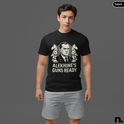 Alekhine Chess Legend Inspired Unisex Tee