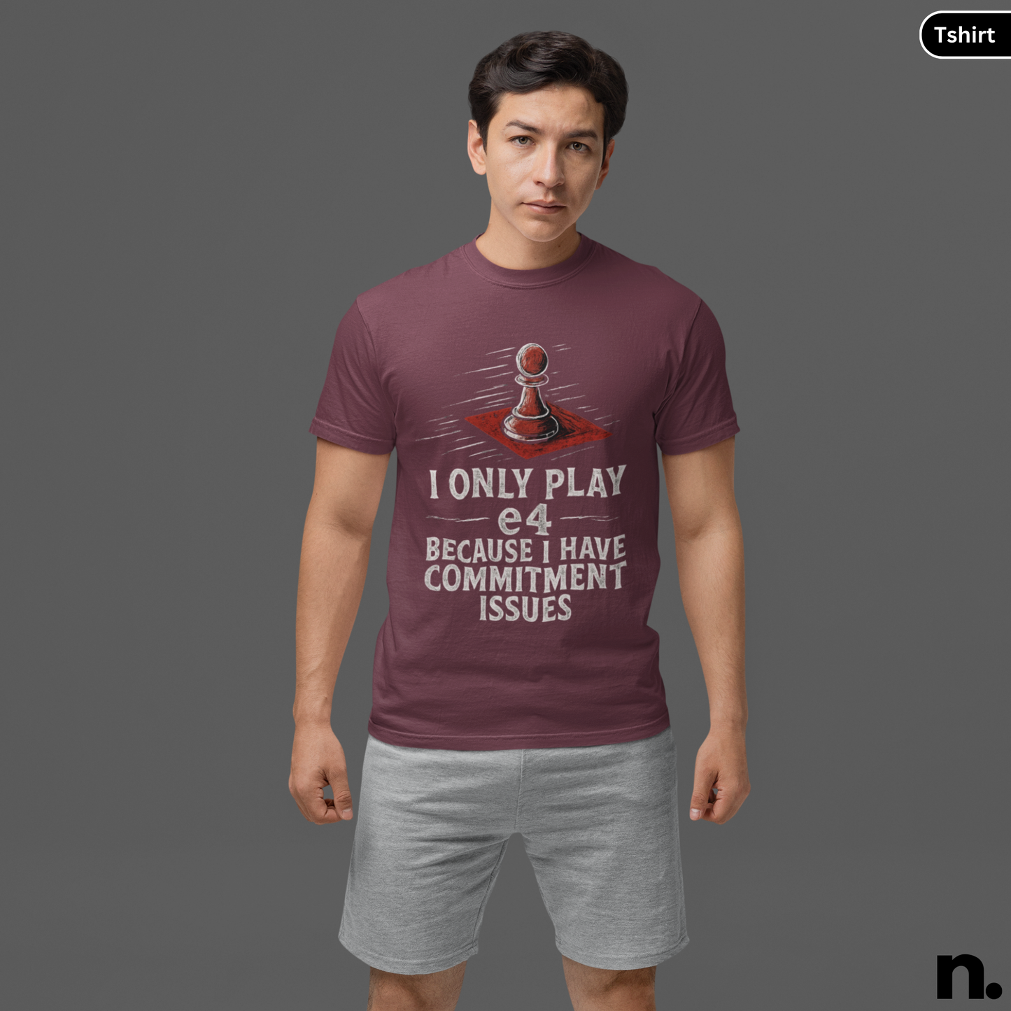 E4 Opening Chess Inspired Unisex Tee