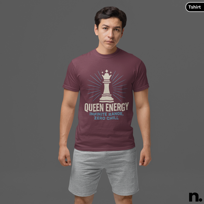 Queen Energy Chess Inspired Unisex Tee