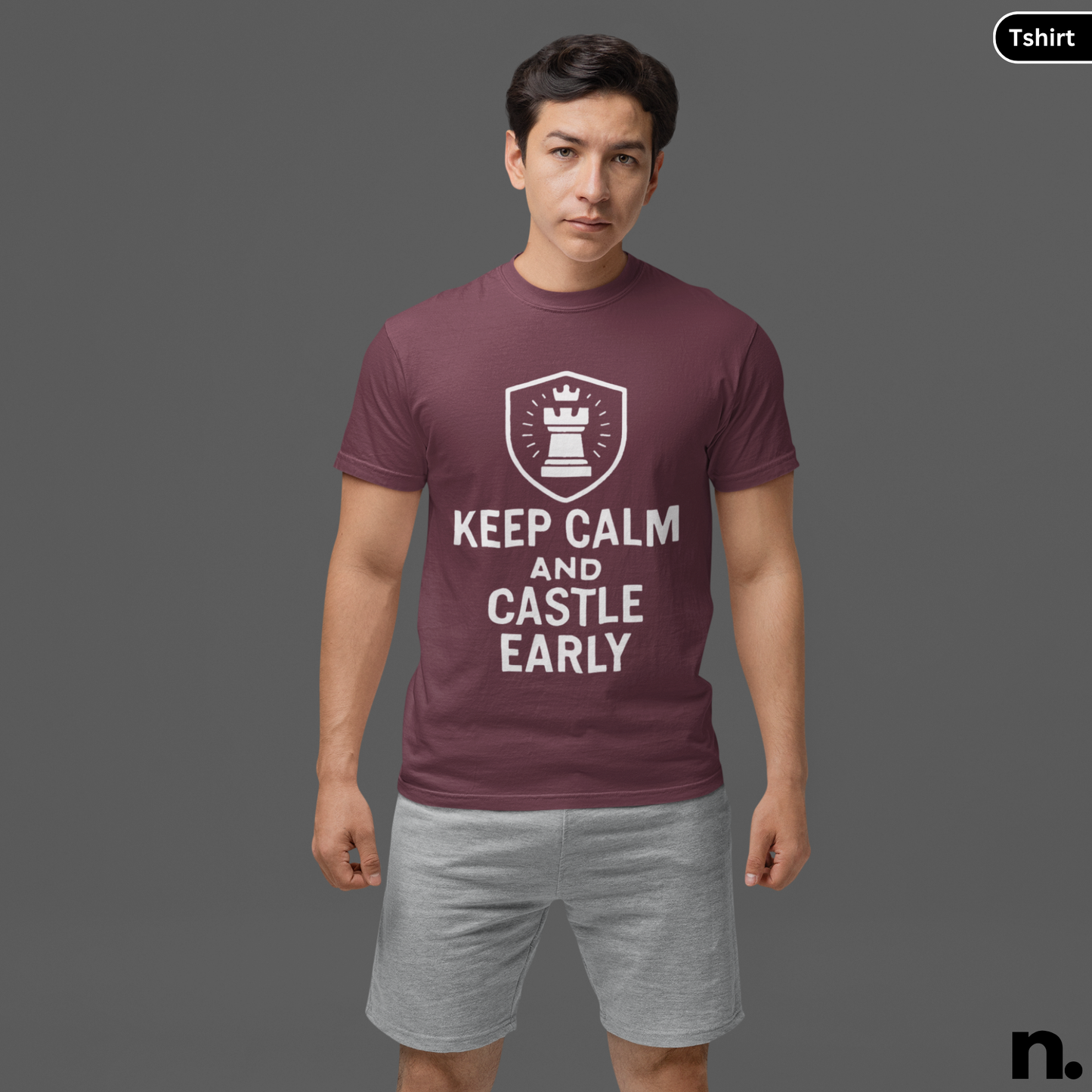 Castle Early Chess Motivational Inspired Unisex Tee
