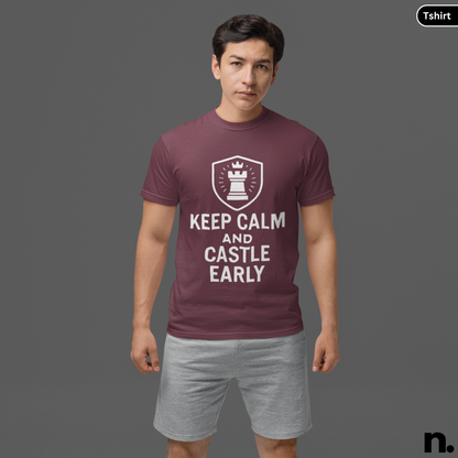 Castle Early Chess Motivational Inspired Unisex Tee