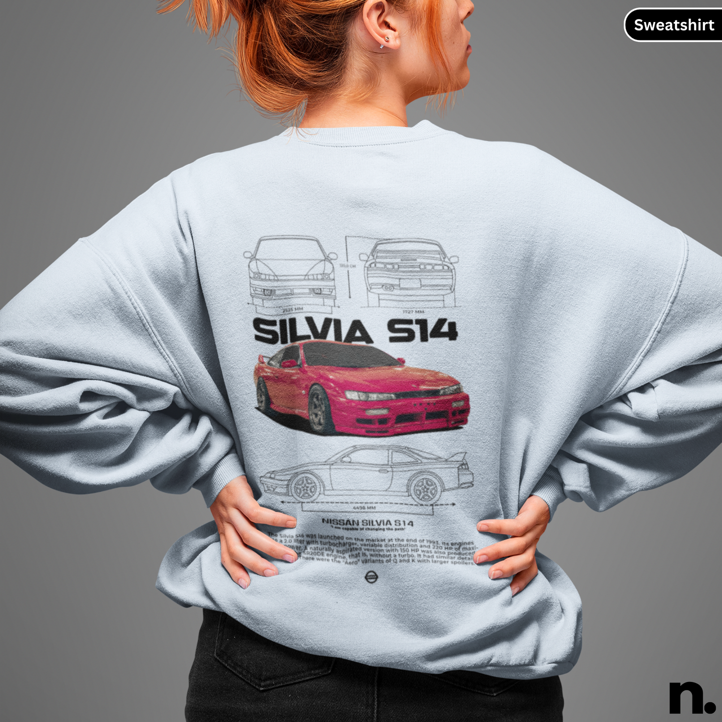 Silvia S14 Crewneck Sweatshirt