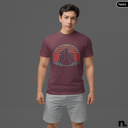 Chess Pieces Minimalist Inspired Unisex Tee