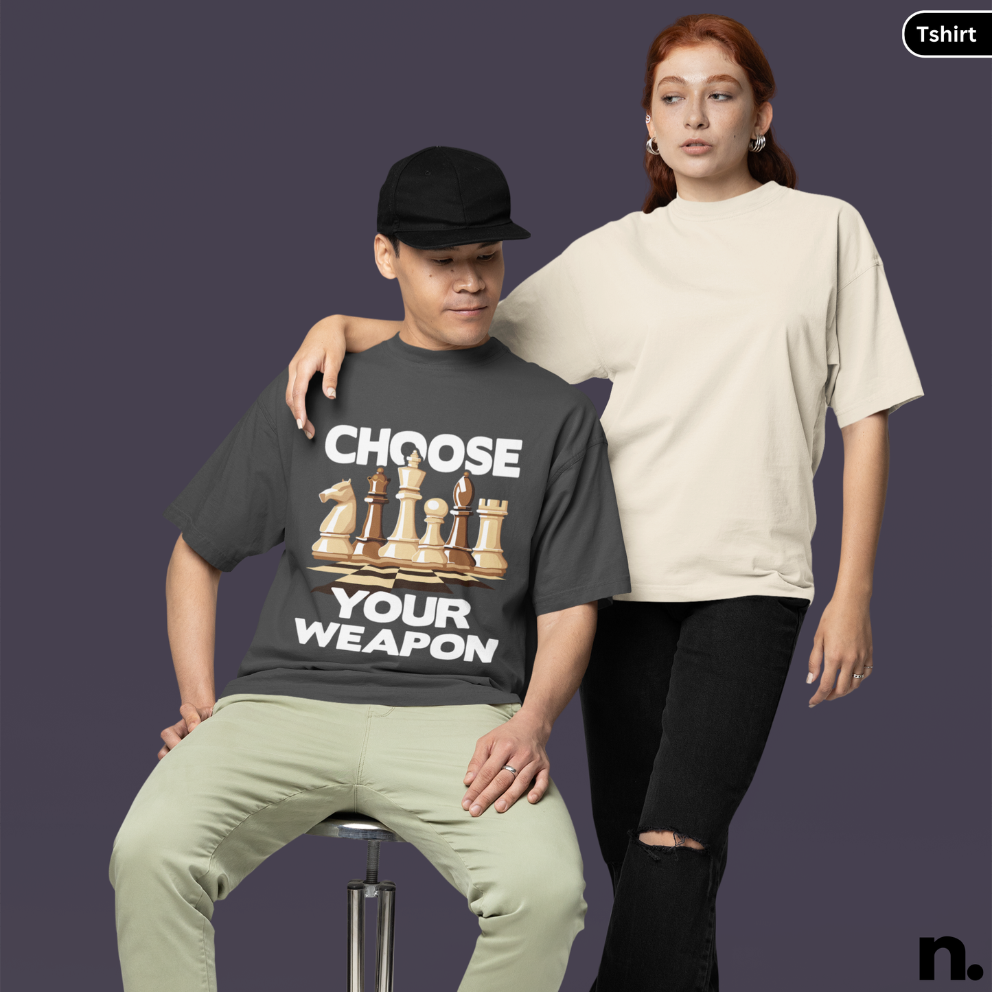 Choose Your Weapon Chess Lovers Unisex Tee