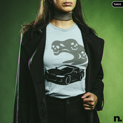 Haunted Car Halloween Inspired Unisex Tee