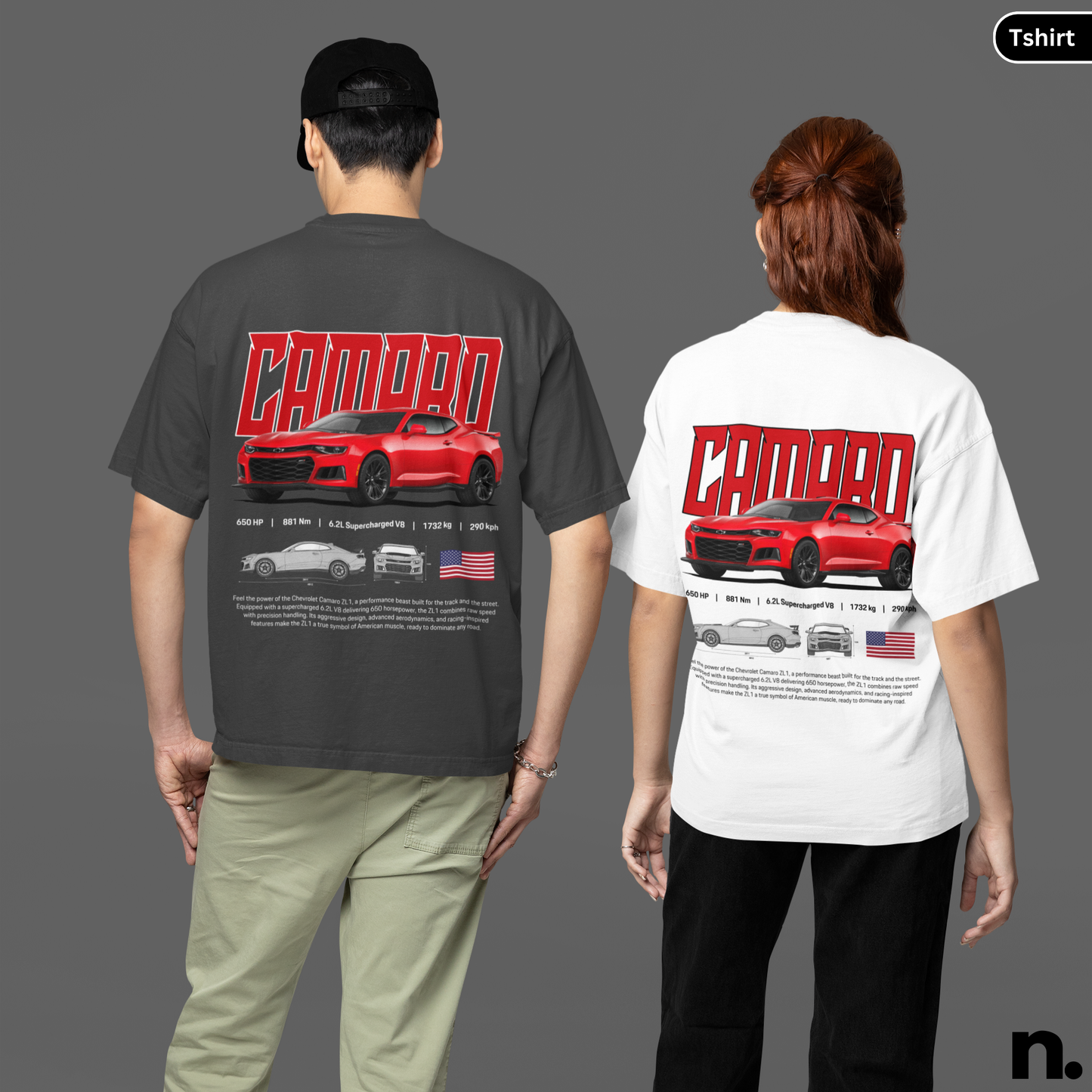 Camaro ZL1 Poster Style T-shirt