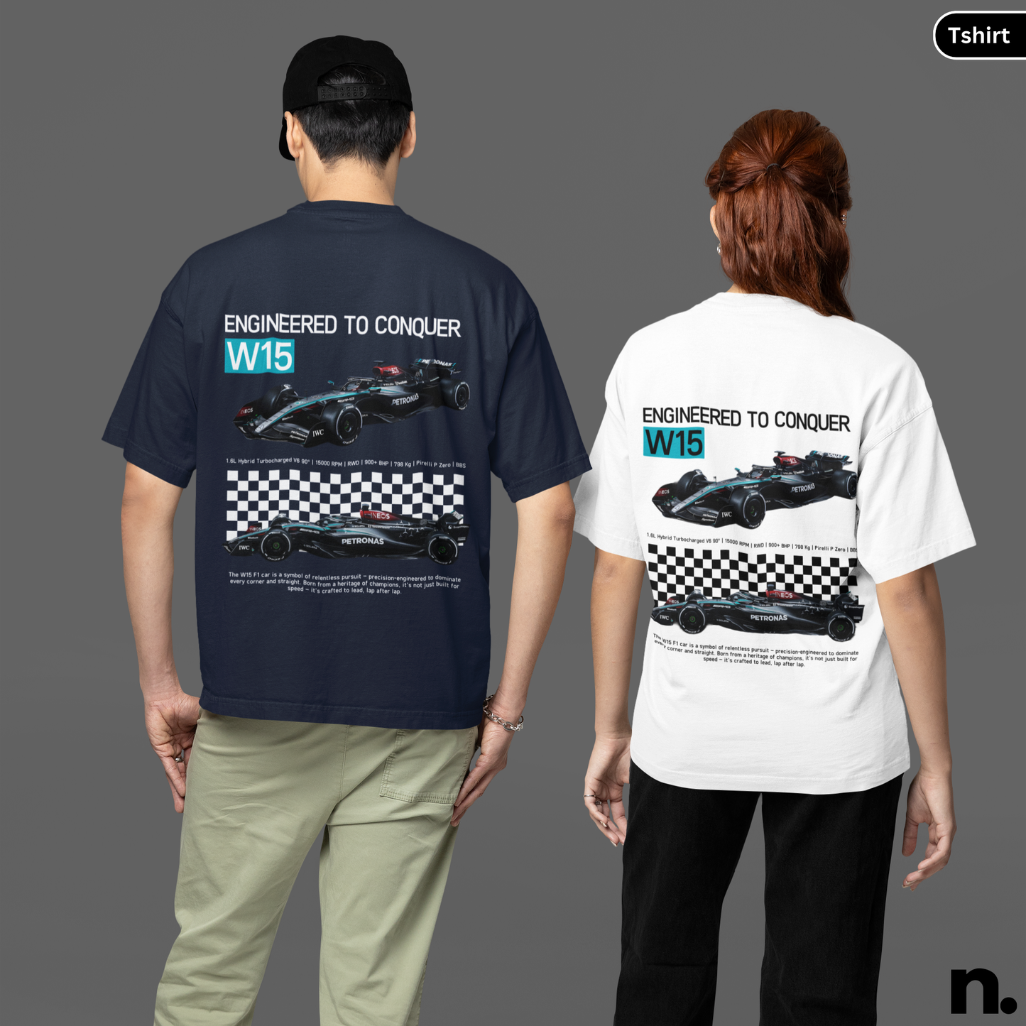 W15 AMG Poster Style T-shirt
