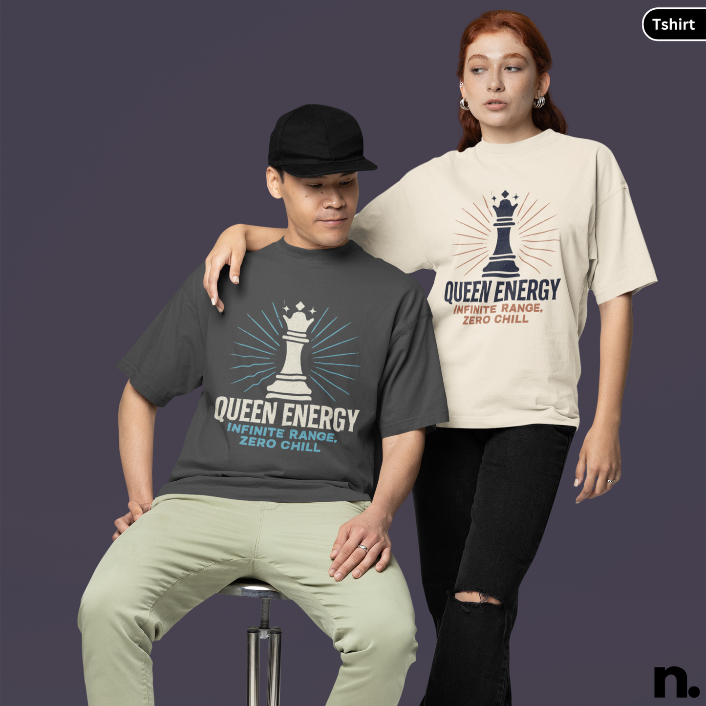 Queen Energy Chess Inspired Unisex Tee
