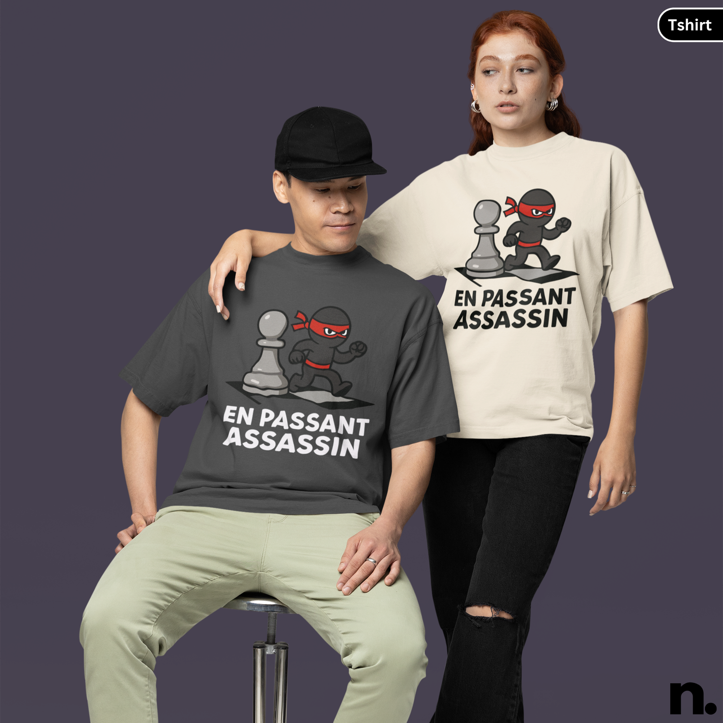 En Passant Assassin Chess Inspired Unisex Tee