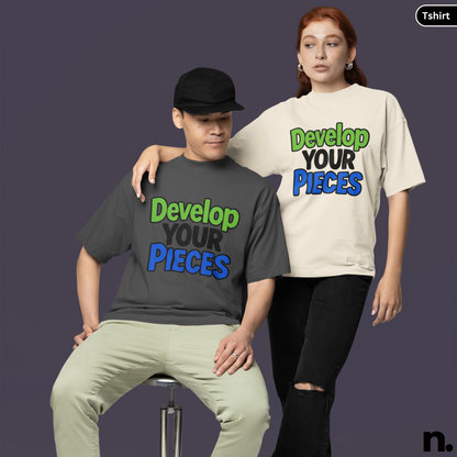 Develop Your Pieces Chess Inspired Unisex Tee