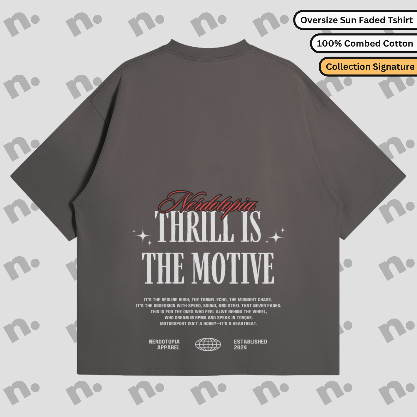 Thrill Is the Motive // Nerdotopia Auto Legends Vol 1 Signature Tee