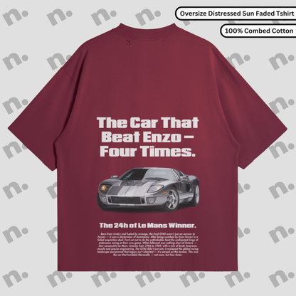 Title,Alt Text,Tags
GT40 The Car That Beat Enzo Oversized Sun Faded Distressed Tee,"GT40 The Car That Beat Enzo Oversized Sun Faded Distressed Tee featuring a vintage motorsport-inspired design with a relaxed fit and retro worn look.","GT40, Car That Beat Enzo, Oversized Tee, Distressed T-Shirt, Sun Faded Tee, Vintage Car Shirt, Motorsport Shirt, Retro Racing Tee, Classic Car Apparel, Streetwear Tee, Men's Vintage Tee, Washed Tee, Graphic Tee, Car Enthusiast Clothing"
GT40 The Car That Beat Enzo Sun Faded D
