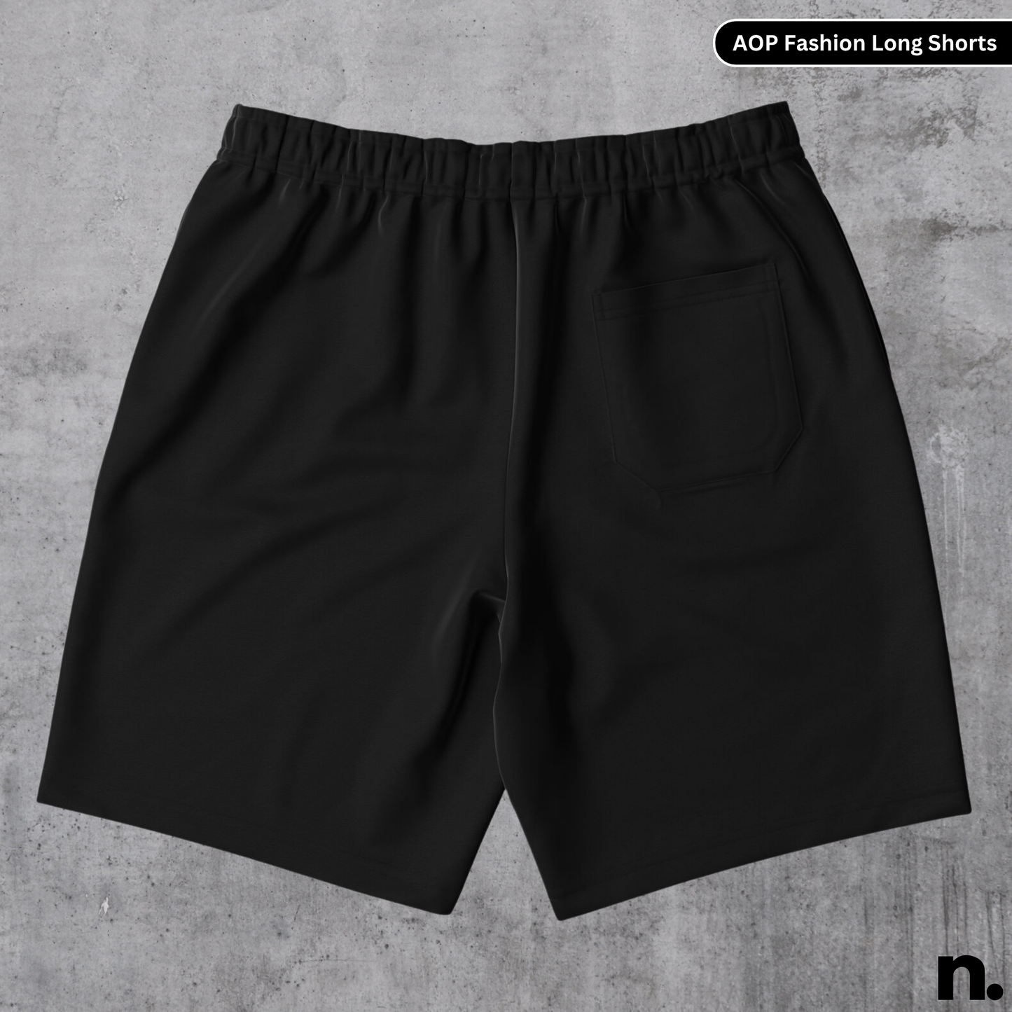 Dark Cat Inspired Long Shorts