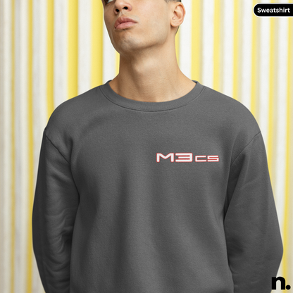 New M3CS Poster Style Sweatshirt
