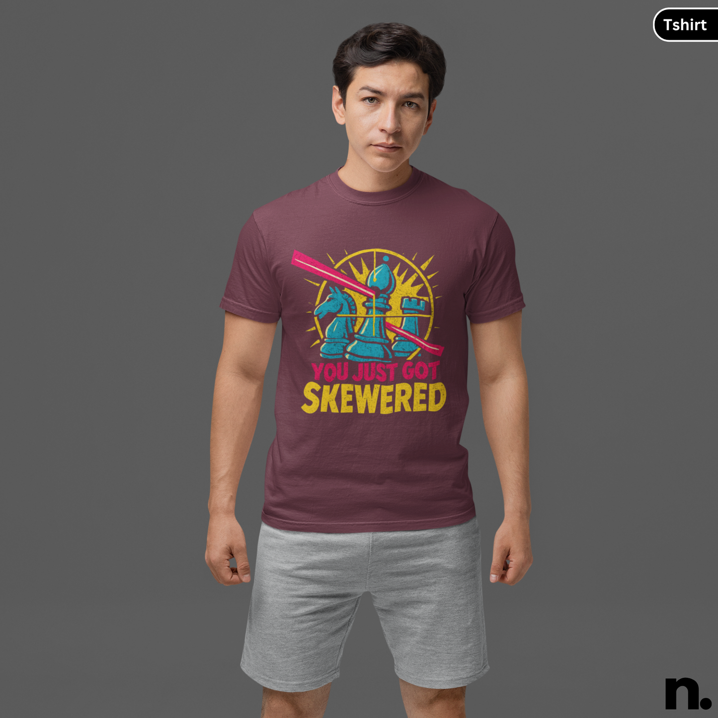 Chess Skewer Funny Unisex Tee