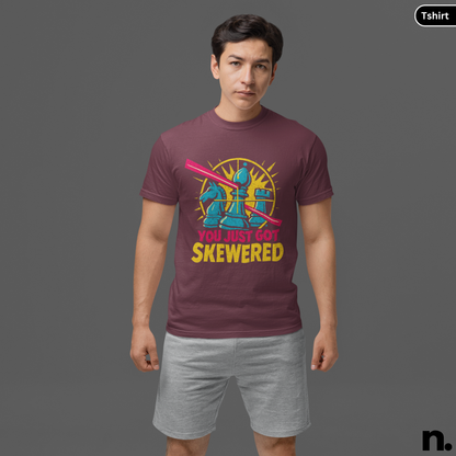 Chess Skewer Funny Unisex Tee