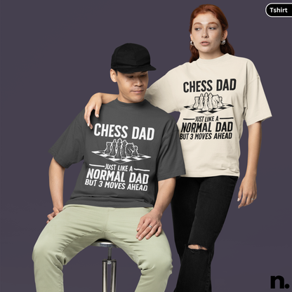 Chess Dad Motivational Unisex Tee