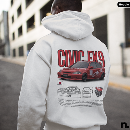 Ek9 Poster Style Hoodie