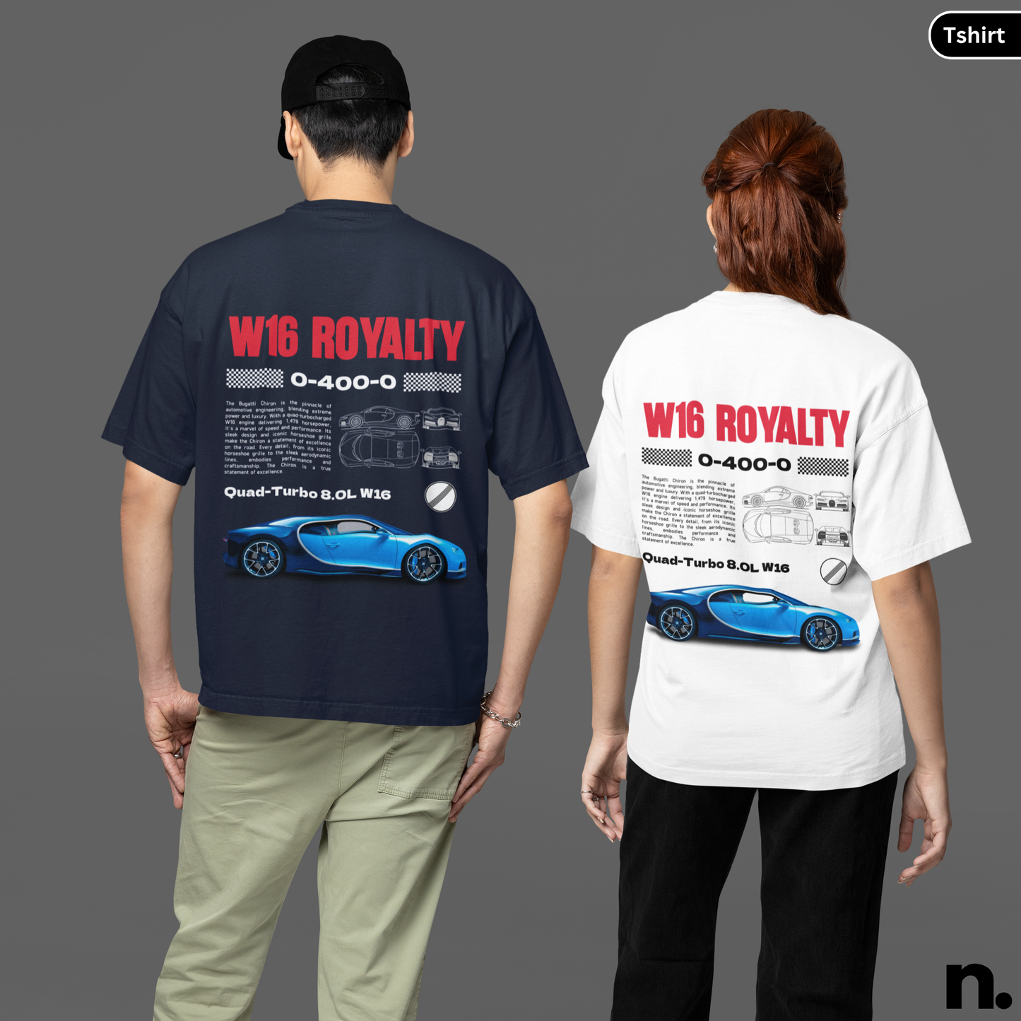 W16 Royalty Poster Style T-shirt
