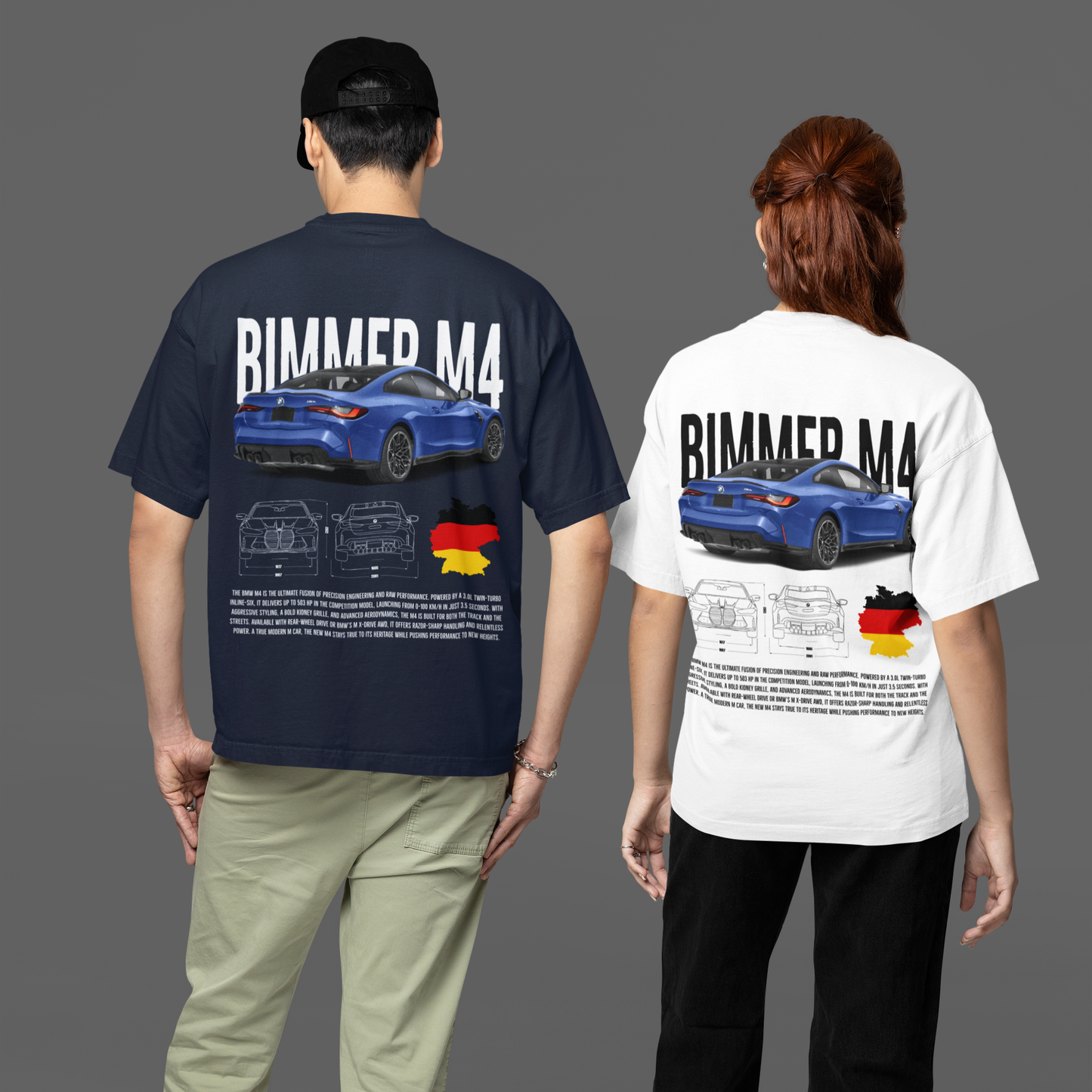 Bimmer M4 Poster Style T-Shirt