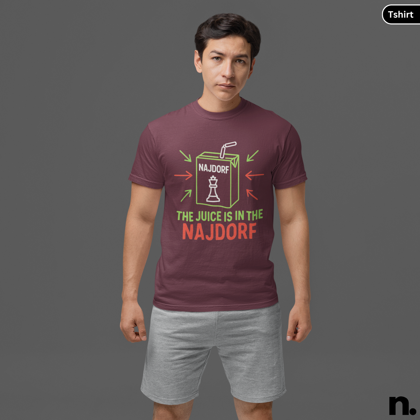 Najdorf Chess Motivational Unisex Tee