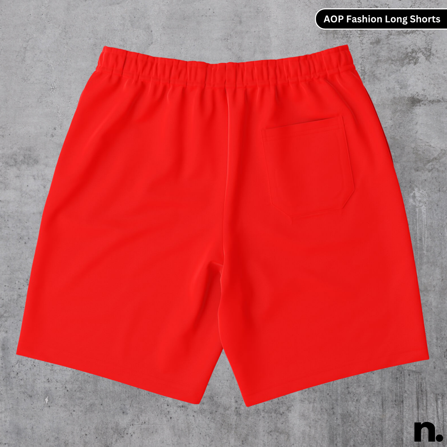 Leclerc F1 Inspired Fashion Long Shorts