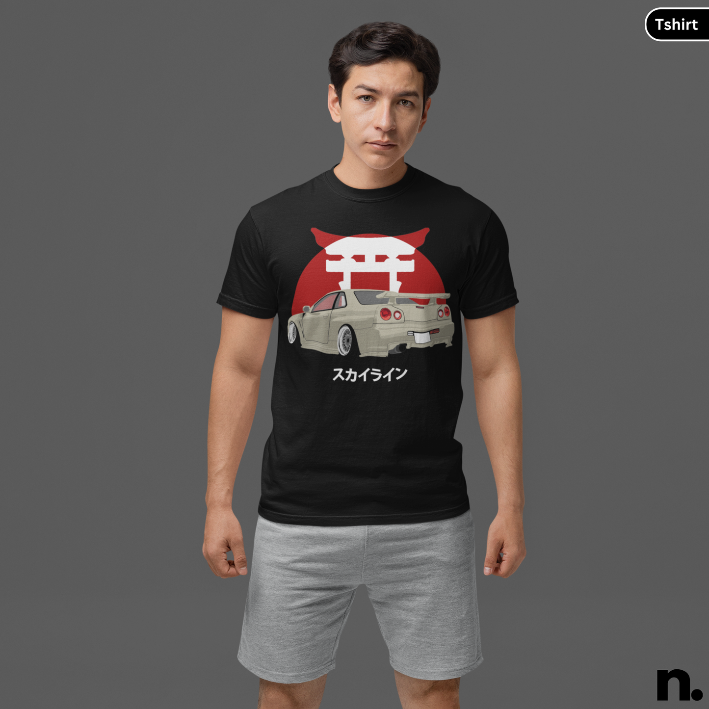 R34 Illustration Unisex Heavy Cotton Tee