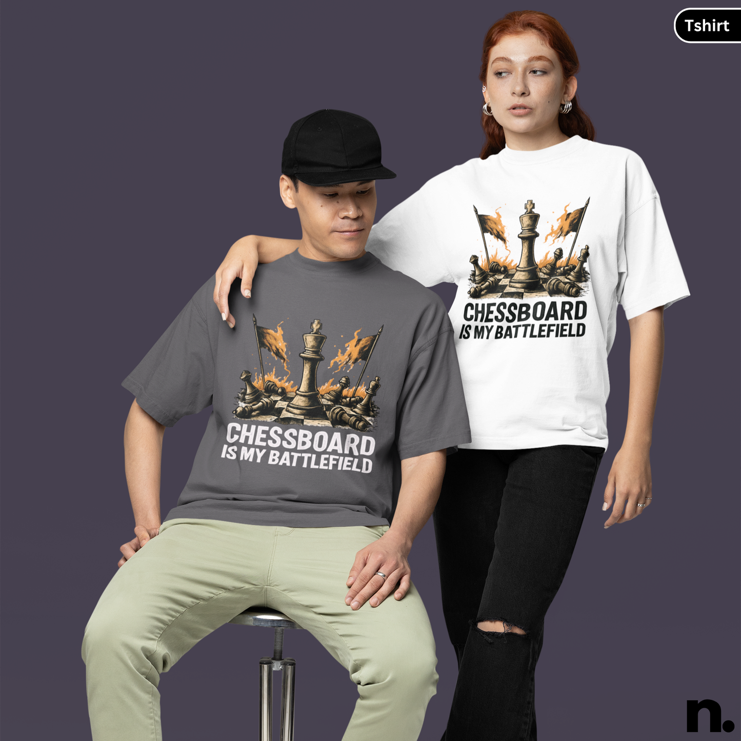 Chess Battlefield Inspired Unisex Tee