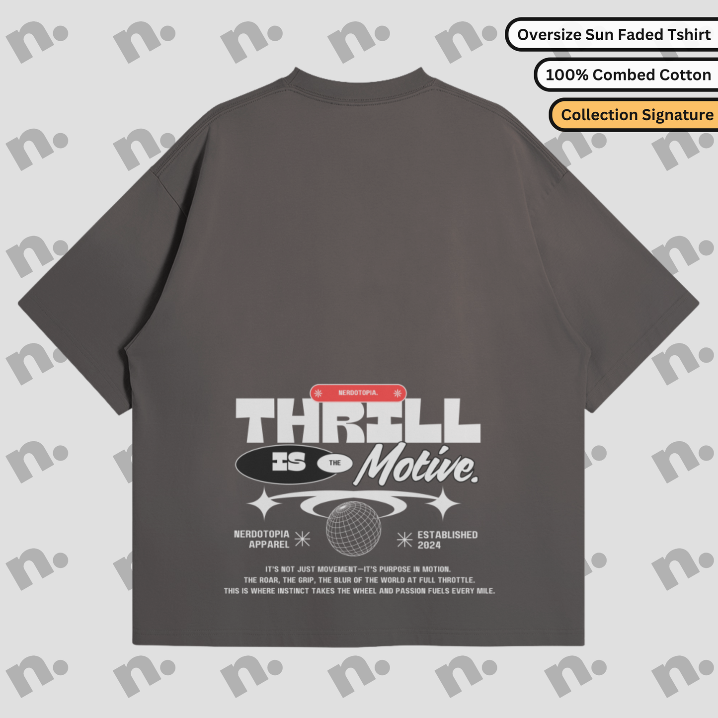 Thrill Is the Motive // Nerdotopia Auto Legends Vol 1 Signature Tee V2