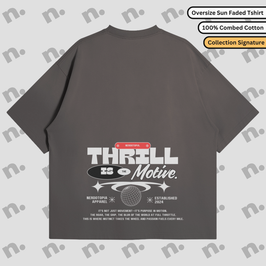 Thrill Is the Motive // Nerdotopia Auto Legends Vol 1 Signature Tee V2