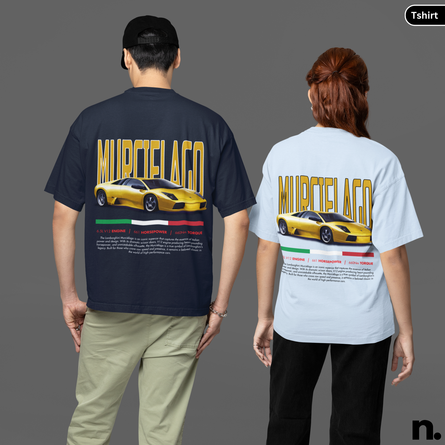 Lambo Murci Poster Style T-shirt