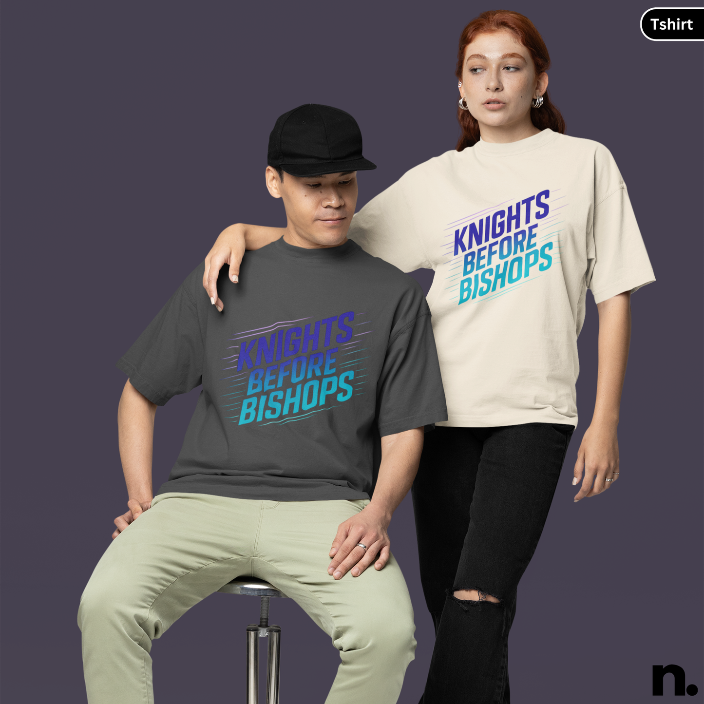 Knight Before Bishops Chess Inspired Unisex Tee