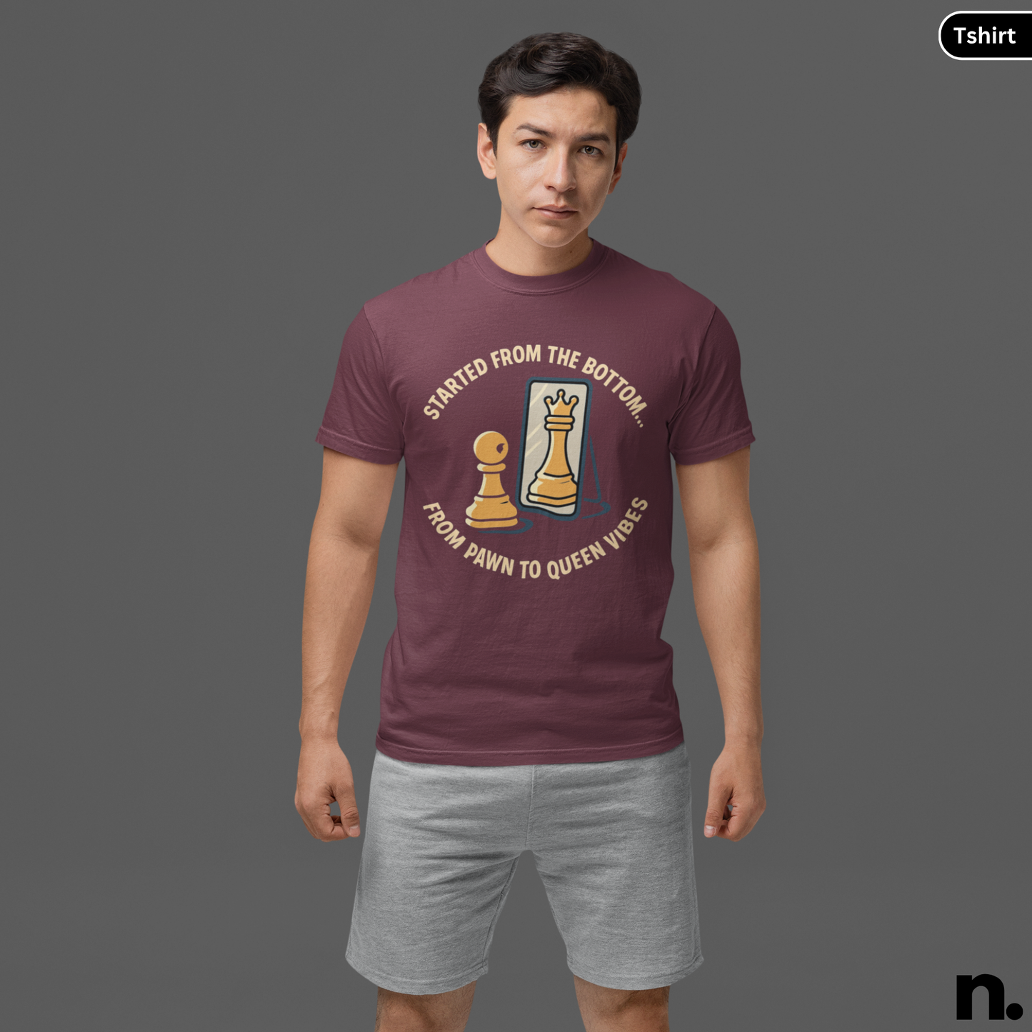 Pawn Promotion To Queen Chess Motivational Unisex Tee
