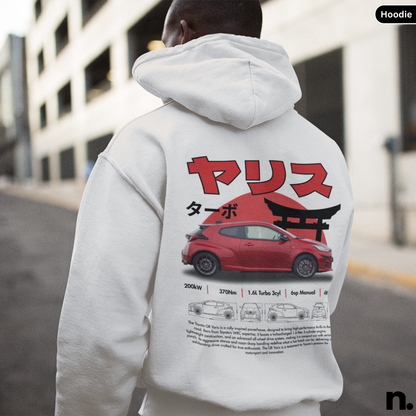 JDM GR Yaris Poster Style Hoodie