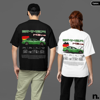 New M3CS Poster Style T-shirt