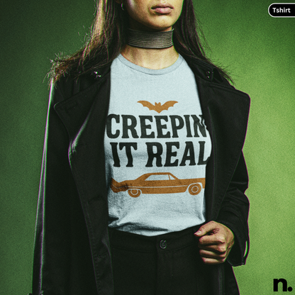 Creepin' it Real Halloween Inspired Unisex Tee