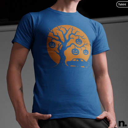 Haunted Ride Unisex Halloween Tee