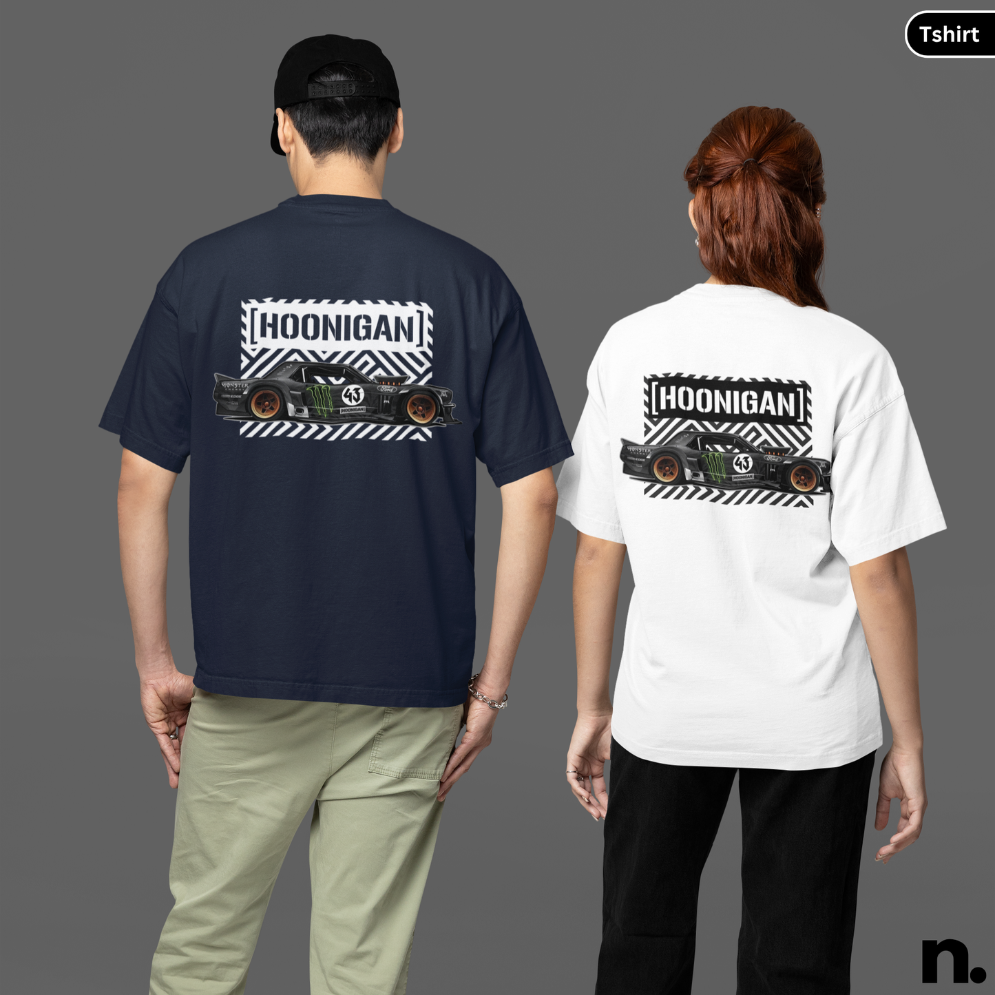 Hoonigan Back Poster Unisex Cotton Tee