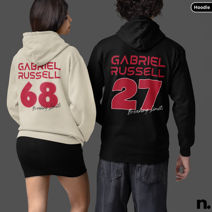 Personalized Racing Jersey Inspired Hoodie